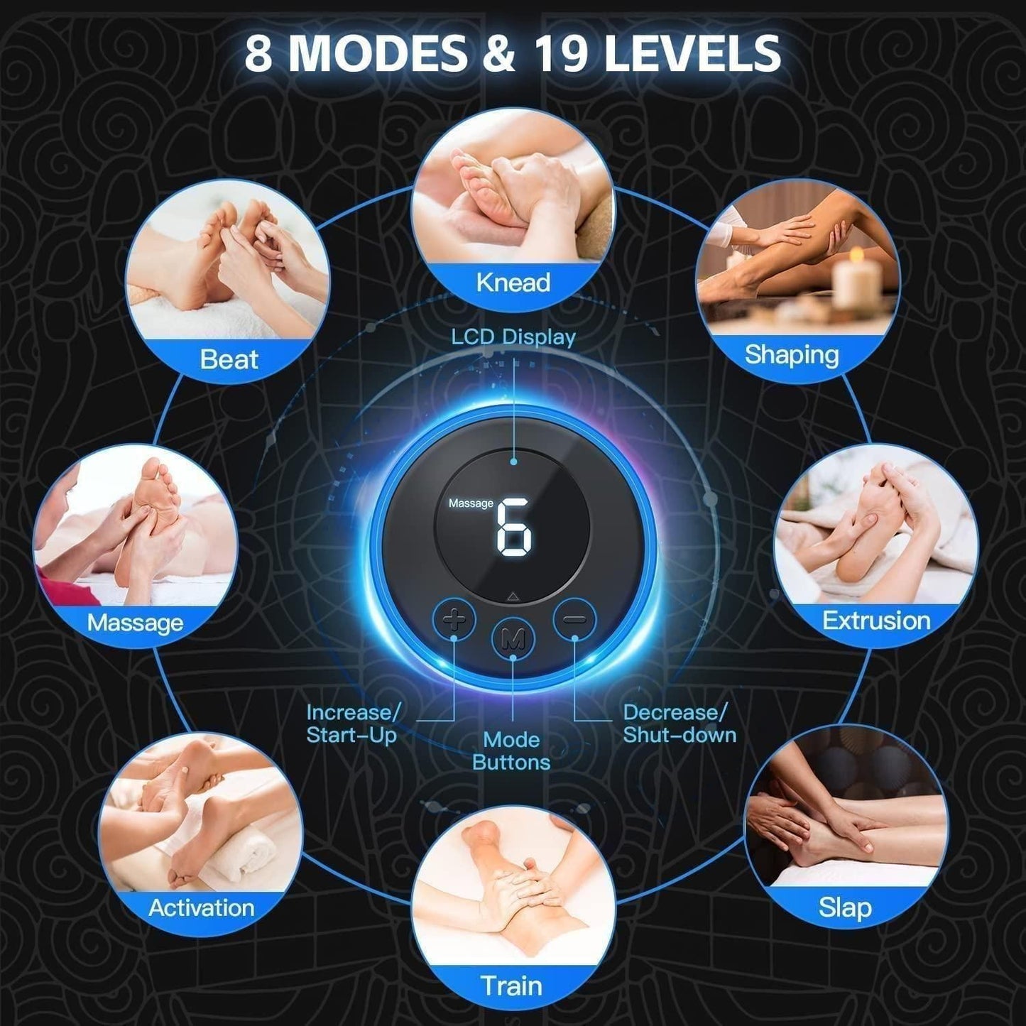 Zenvex PulseSoothe EMS Foot Massager